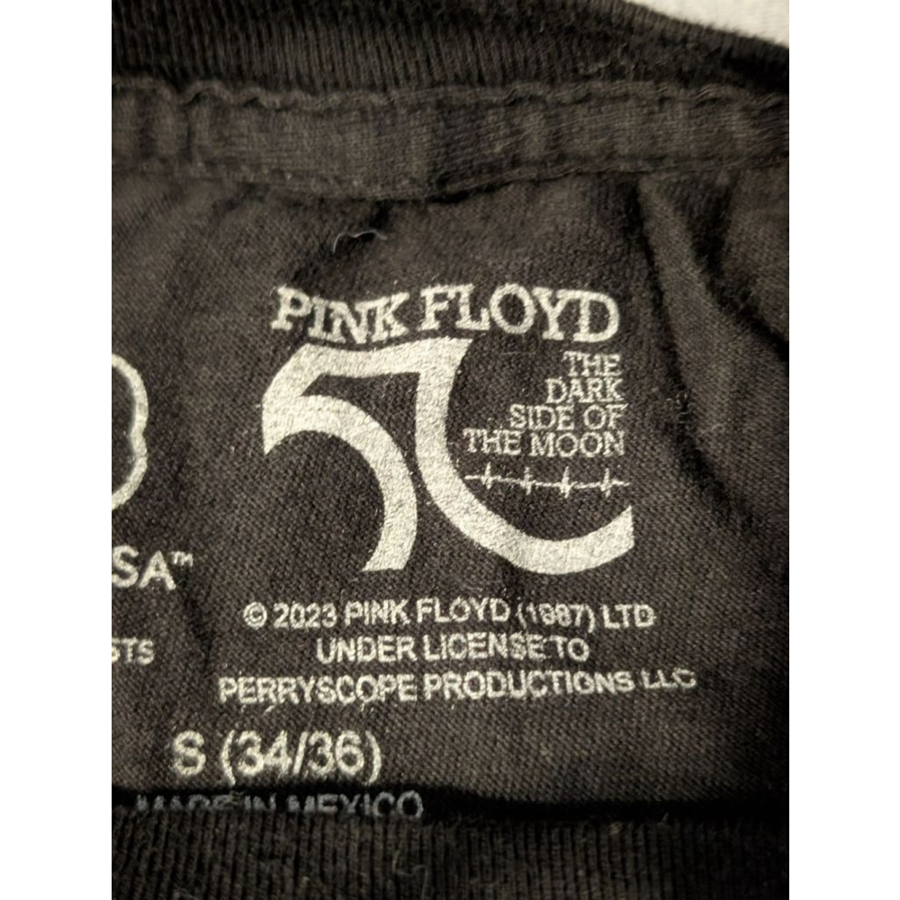 Men's Pink Floyd Graphic T-Shirt Size S Black - Picture 3 of 6